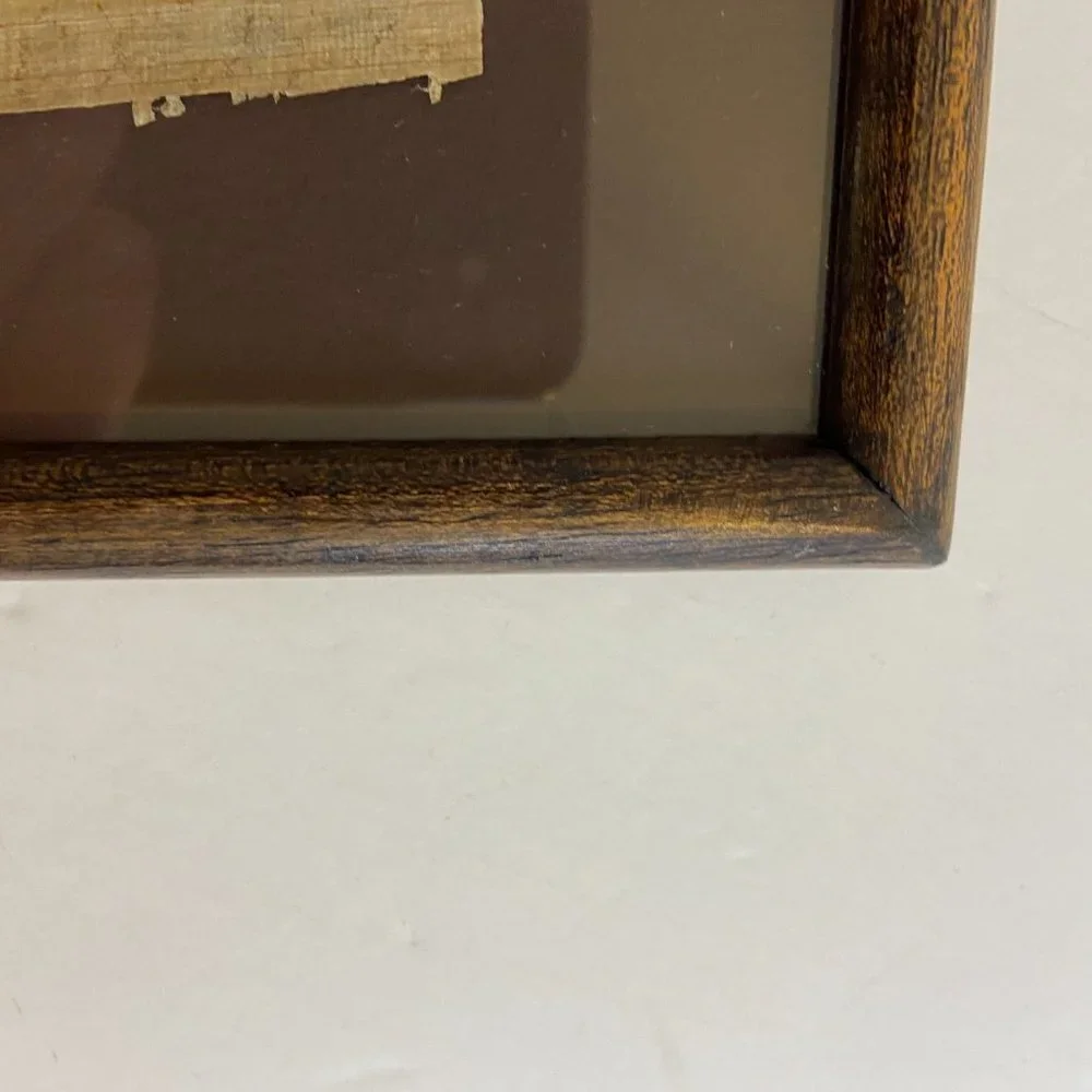 Egyptian Papyrus Framed